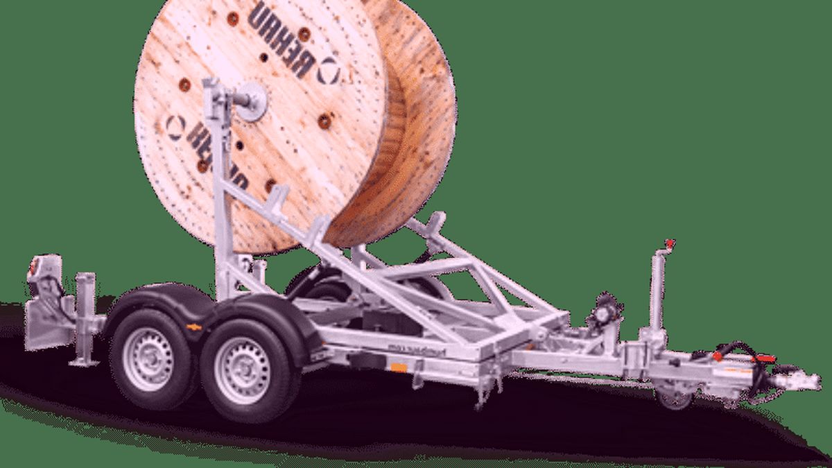 Remorque porte touret pour Câble Fibre Optique : important à savoir