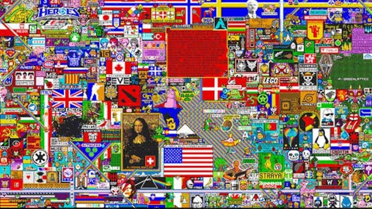 La Reddit place qui enflamme la toile !