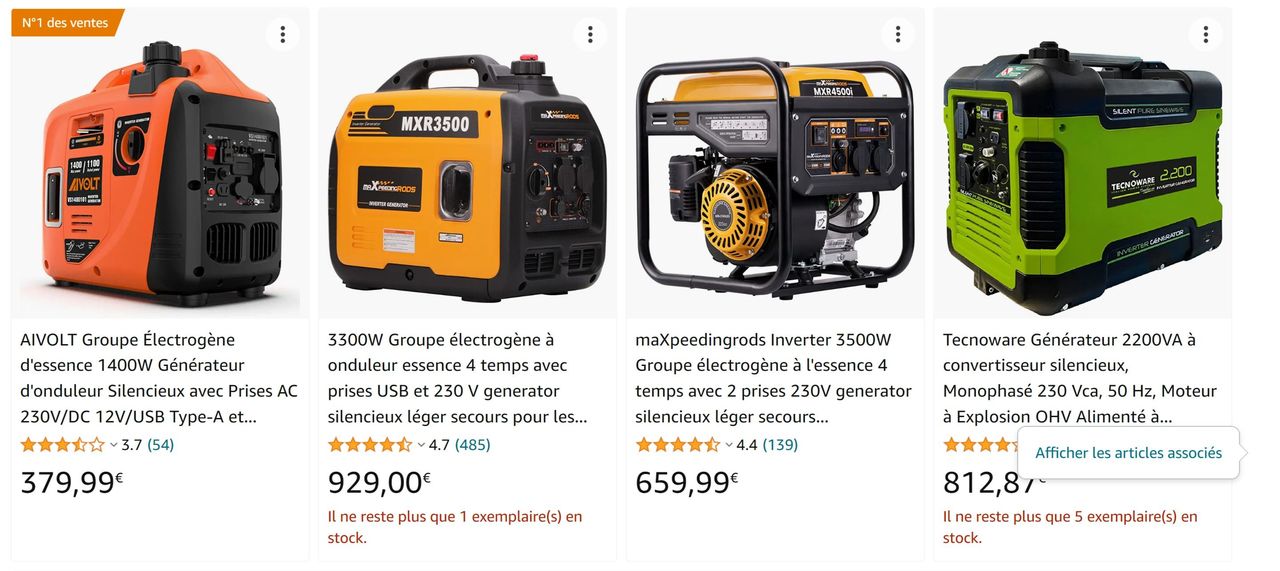 meilleur groupe électrogène silencieux 2
