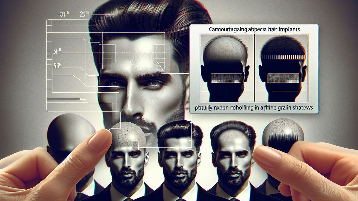 Peut-on camoufler une alopécie en recourant aux implants capillaires ?