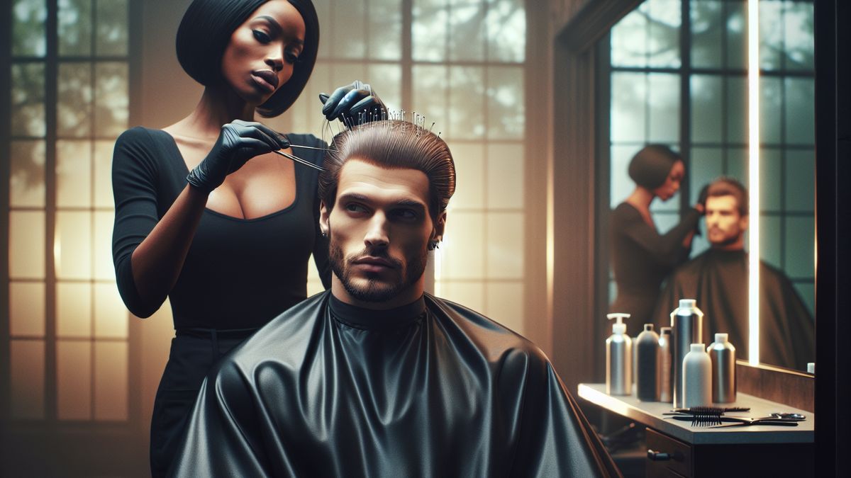 Peut-on se rendre chez le coiffeur avec des implants capillaires ?