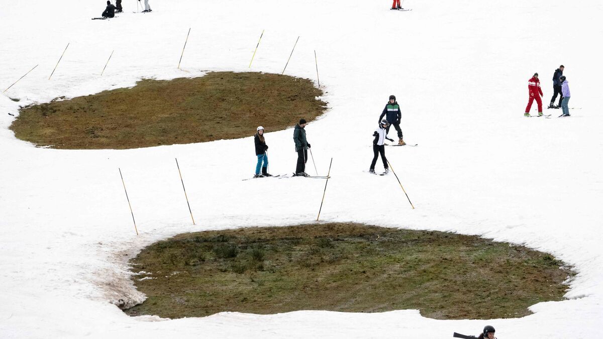 Des groupes associatifs dénoncent le transfert de neige par camion vers une station de ski dans les Vosges