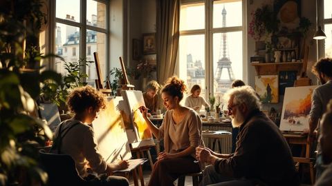 Comment participer à des ateliers artistiques à Paris ?