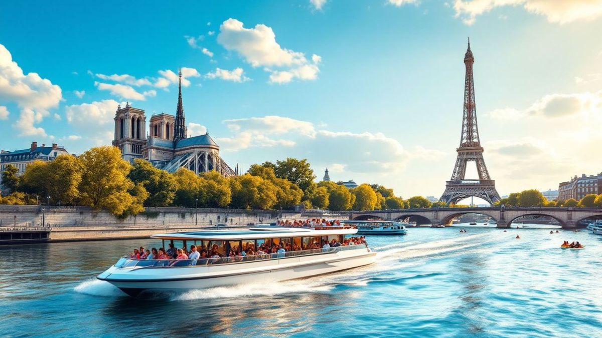 Où faire du bateau-mouche à Paris ?