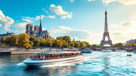 Où faire du bateau-mouche à Paris ?