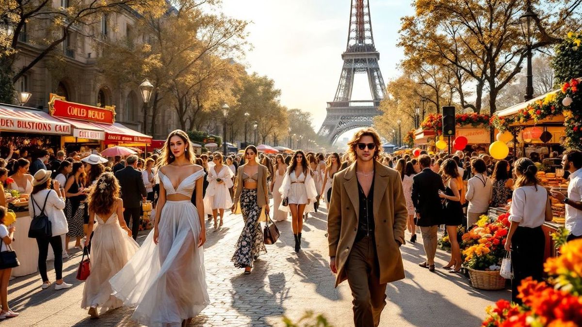 Quels événements célébrant la mode a lieu à Paris ?
