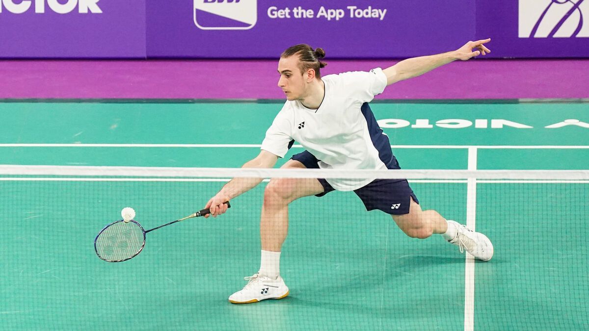 Alex Lanier se qualifie pour les demi-finales de l'Open d'Angleterre de Badminton, son parcours sans entrave continue