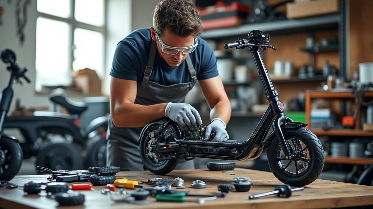 comment debrider trottinette electrique