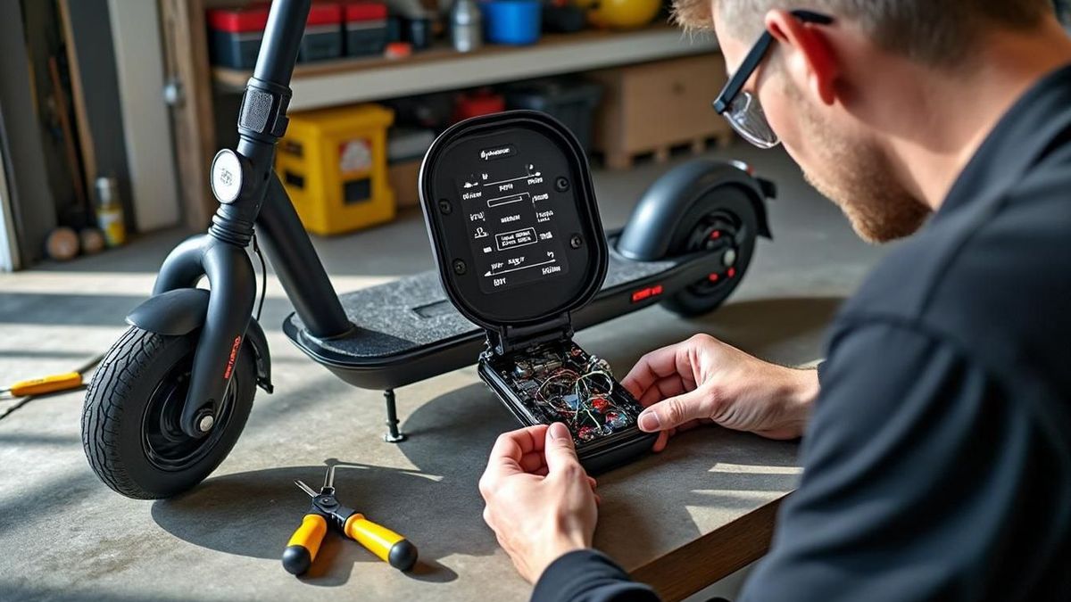 comment debrider une trotinette electrique