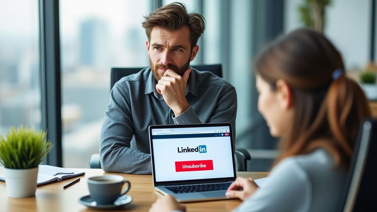 comment se désinscrire de linkedin