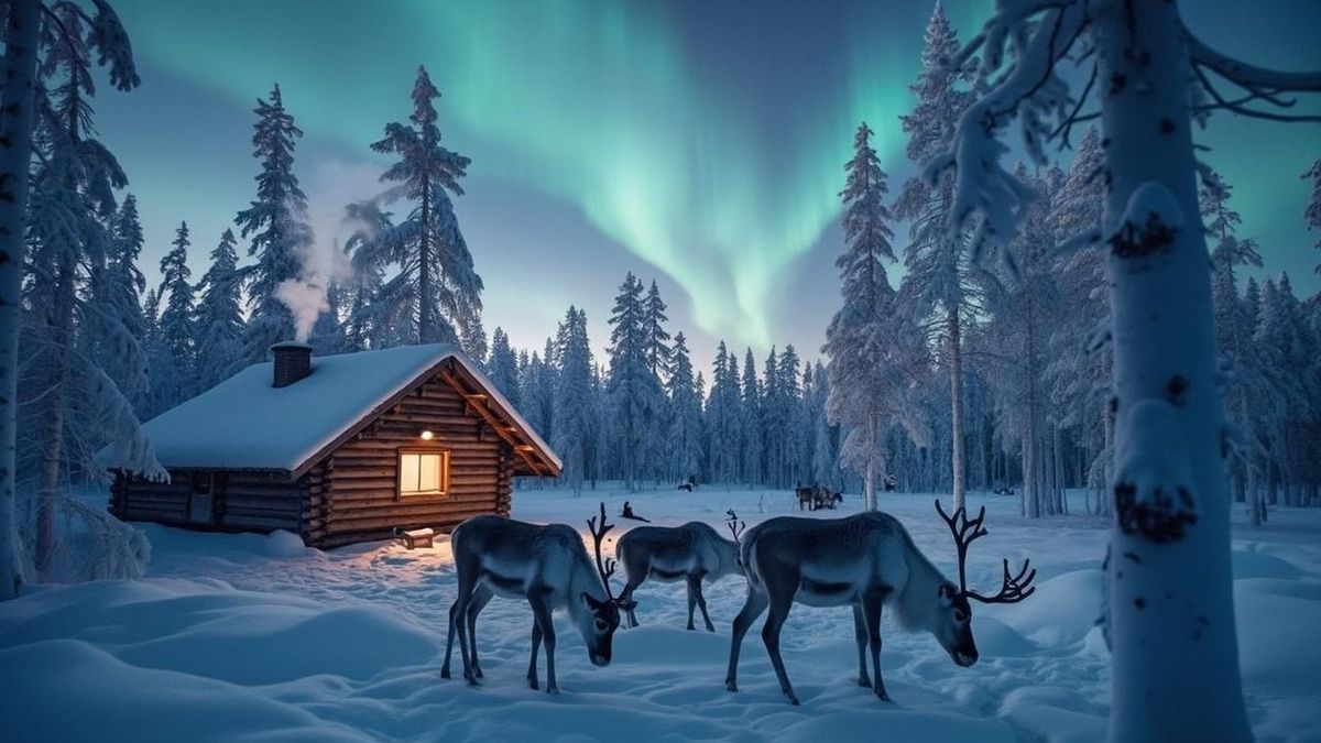 Voyage en Finlande : vivez un hiver polaire en Laponie en 2025