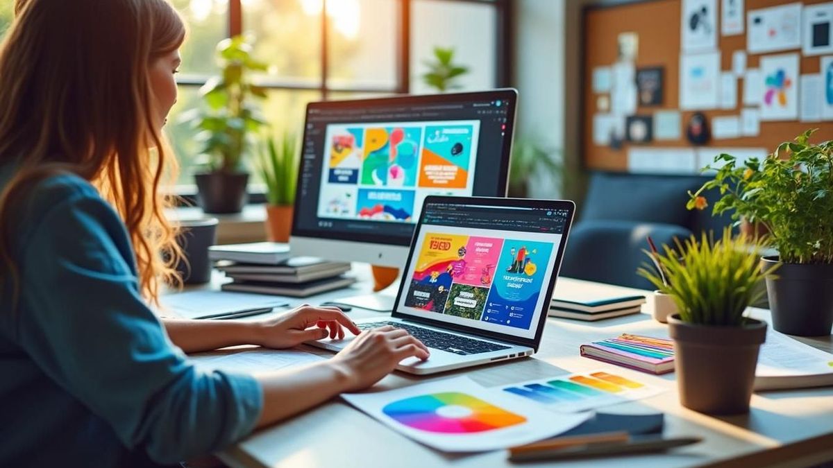 Canva comment créer des visuels professionnels via Canva