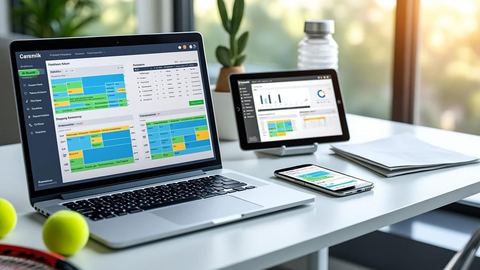 Logiciel de réservation tennis : planning, adhérents et paiements