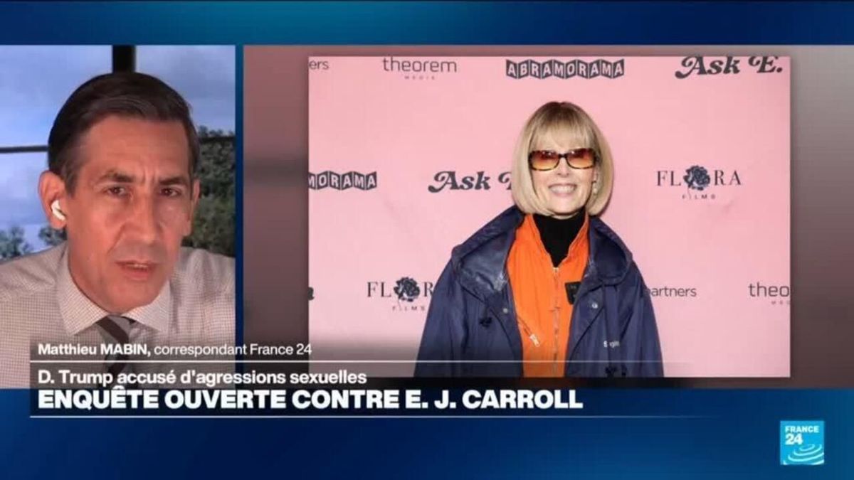 Enquête contre E. Jean Carroll, accusatrice de Trump.