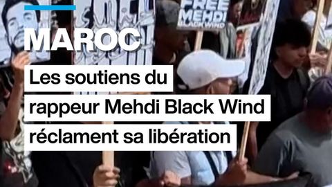 Au Maroc, les partisans de Mehdi Black Wind demandent sa libération.