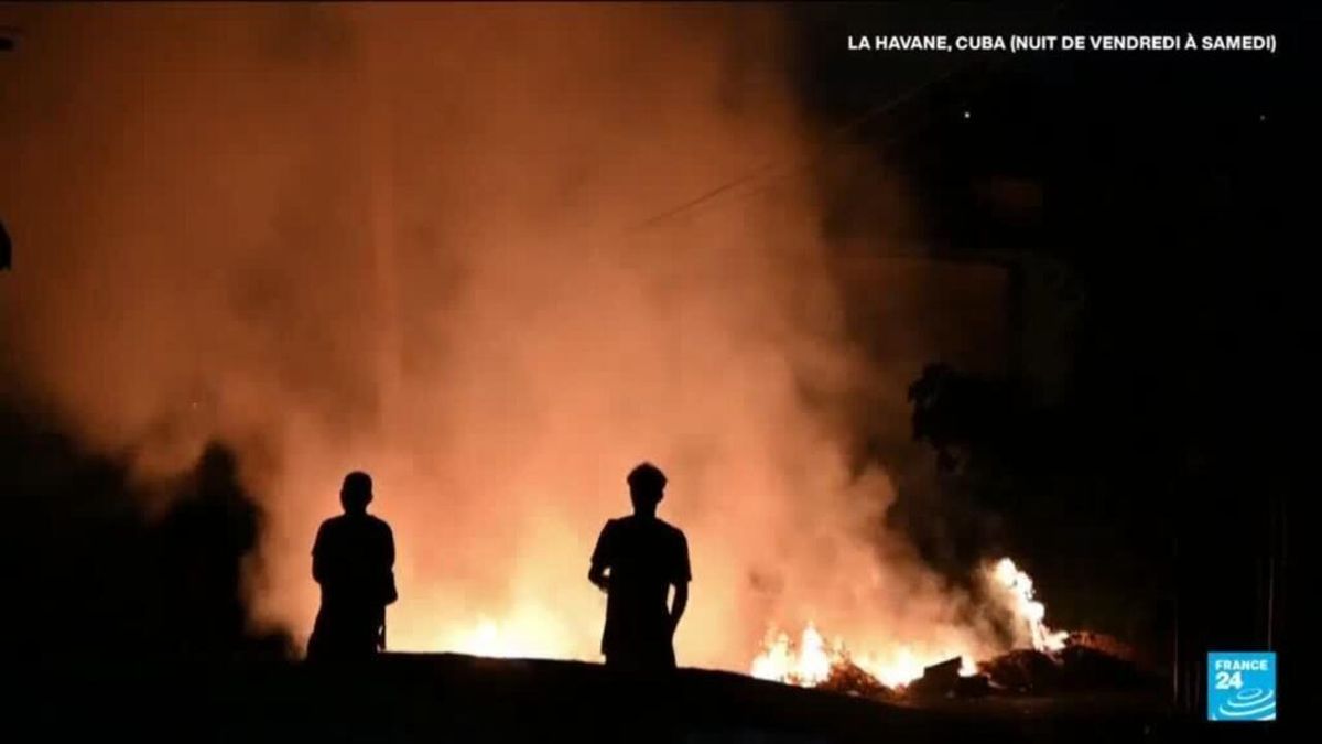 Cuba : manifestations nocturnes à La Havane contre les coupures d'électricité