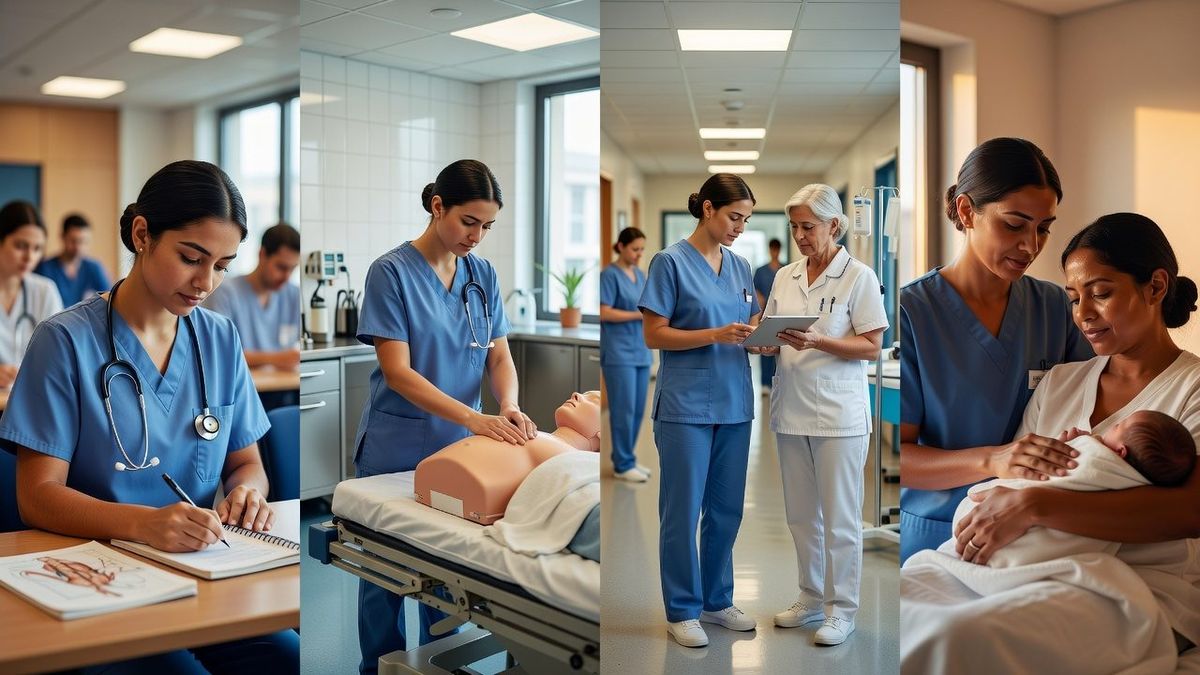 Les étapes pour devenir sage-femme : un parcours vers la maternité