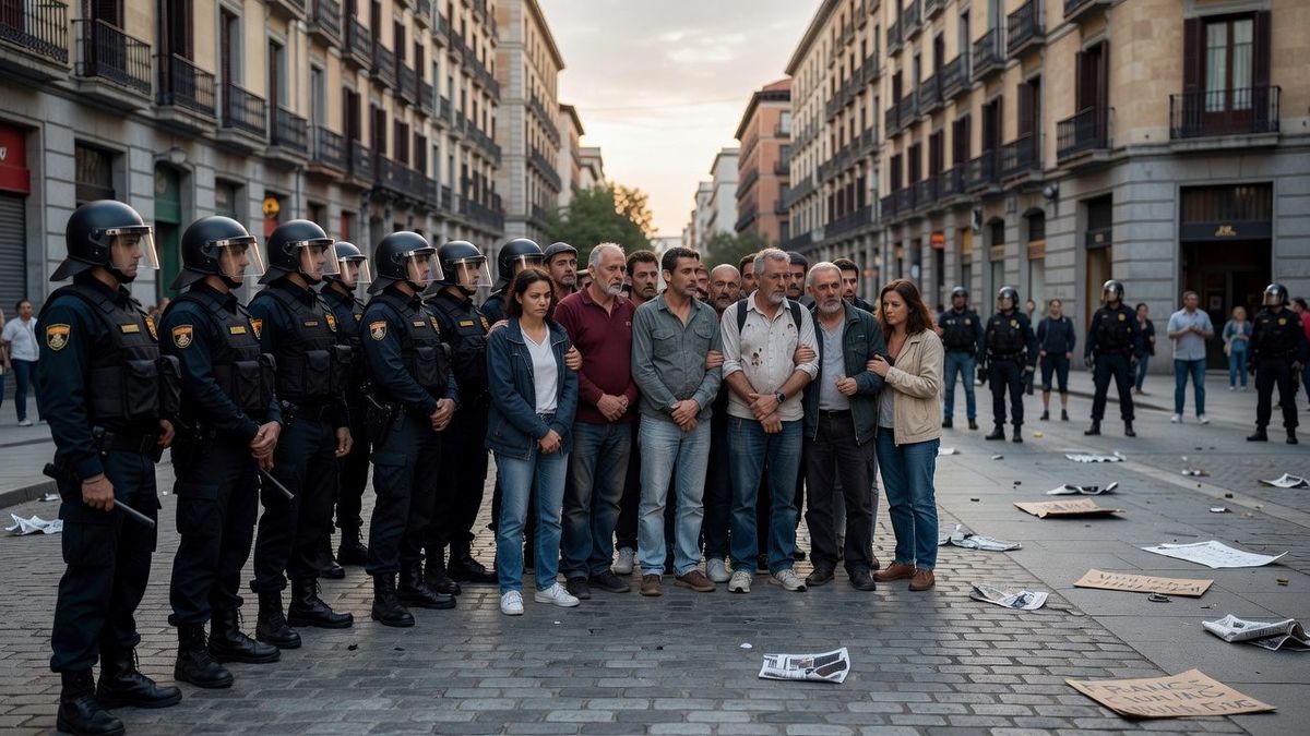 Espagne : 17 arrestations suite à des affrontements entre les partisans et les opposants de Franco