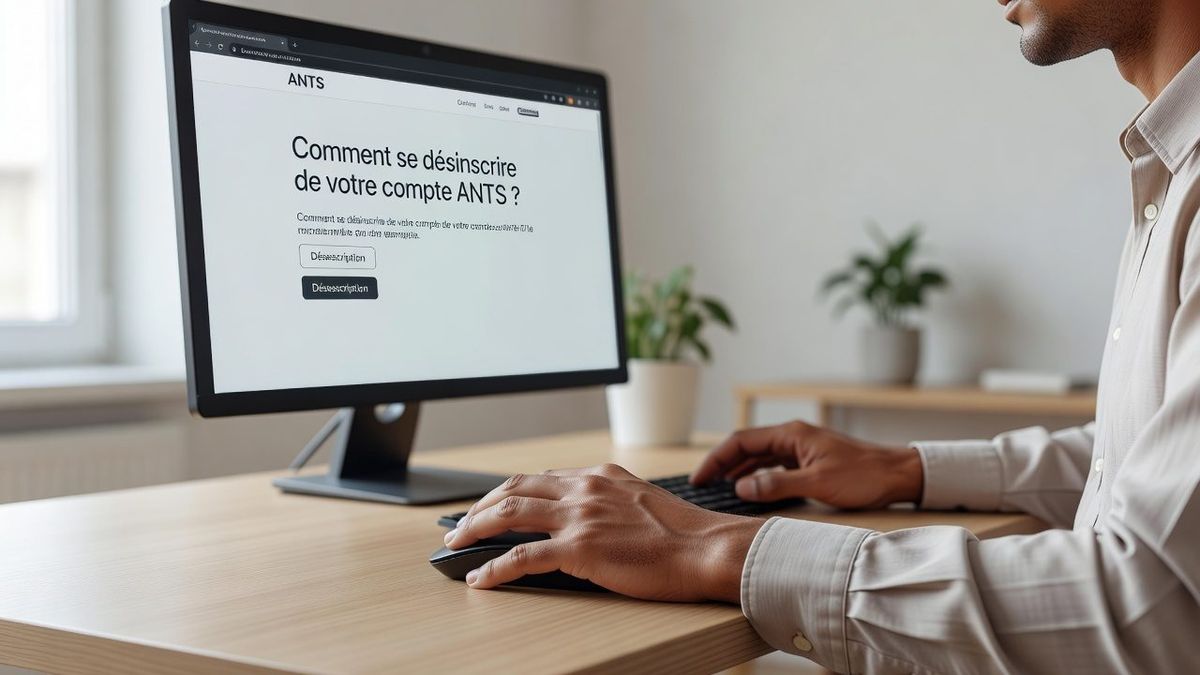 Comment se désinscrire de votre compte ANTS ?